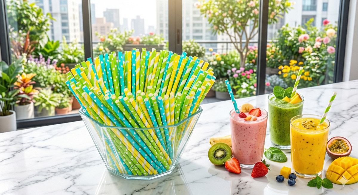 Kafede kagit pipetler